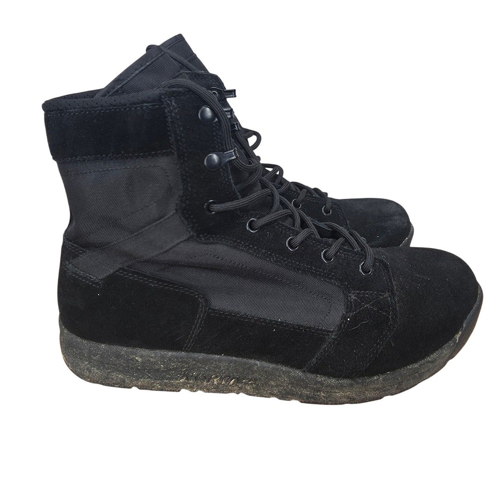 Nortiv8 Tactical Boots Mens 11 Black Delta Low Suede Military Utility Combat
